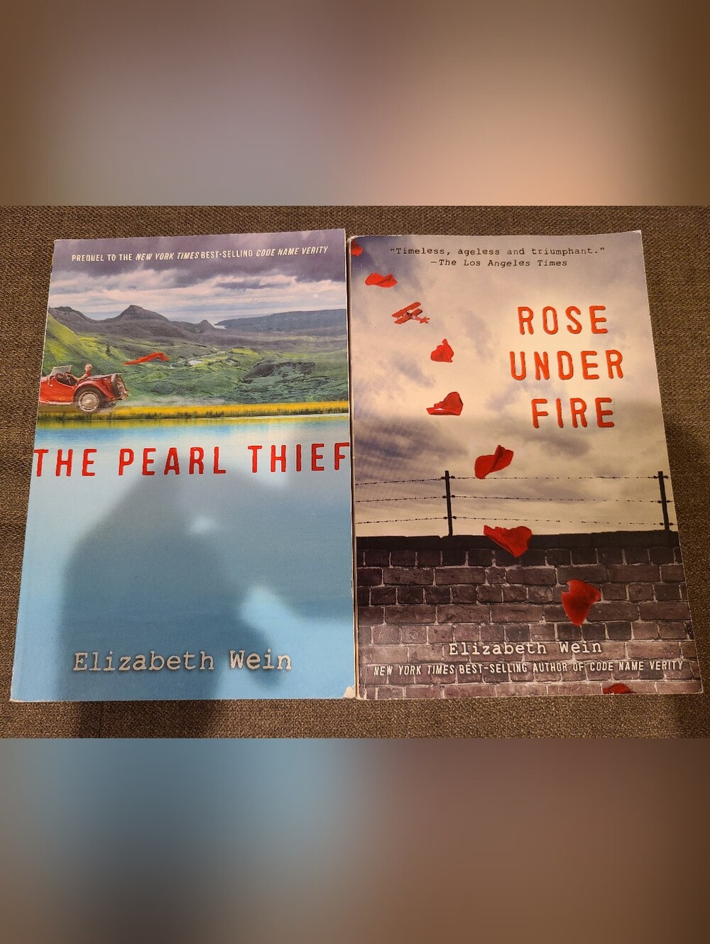 The Pearl Thief & Rose Under Fire by Elizabeth Wein Book Bundle - Young Adult